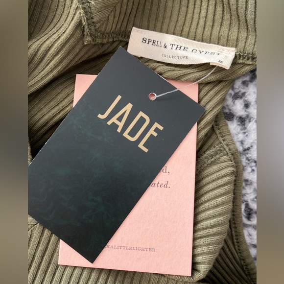 Spell Mazzy ribbed dress medium NWT - Picture 11 of 16